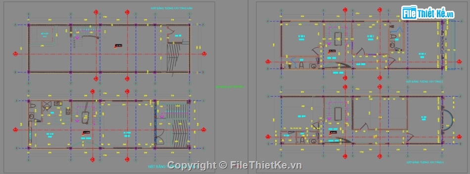 bản vẽ cad nhà phố,file cad nhà phố tân cổ điển,autocad nhà phố tân cổ điển,bản vẽ cad nhà phố 4 tầng,file autocad nhà phố 4 tầng